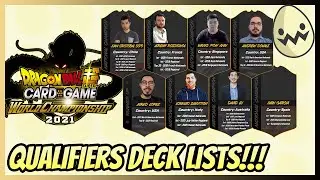 Dragon Ball Super Card Game World Championship 2021 Deck Lists!!!
