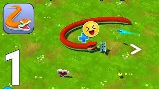 Snake Rivals 3D Gameplay Walkthrough Part 1 - Tutorial [iOS/Android Games]