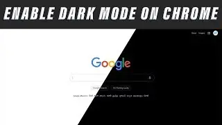 ENABLE DARK MODE ON GOOGLE CHROME | PC | B9 STUDIOS