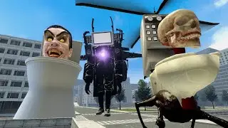 CORRUPTED G MAN SKIBIDI TOILET VS CORRUPTED TITAN TV MAN In Garry's Mod!