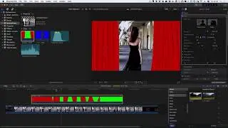 Final Cut Pro X 10.3 - Хромакей  Часть 1