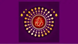 Frame / Mandala design for festival banners in CorelDRAW | Coreldraw tutorial | Graphic design