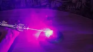 Test the 10000 mW laser on MEAT!