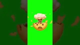 Mind Blown Emoji (No Copyright Green-Screen) ♻️ GSUK 