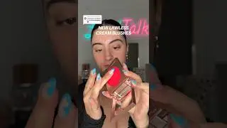 NEW LAWLESS BLUSHES ON TEXTURED SKIN 🥰 #beautyreview #makeup #blush #acnemakeup