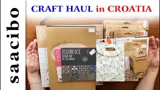 I Visited Croatia And Went Shopping For Craft Supplies #crafthaul #craftsupplieshaul
