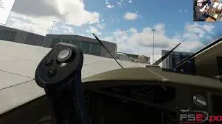 X-Plane 12.0.9r5 VR Bigscreen Beyond Index controllers Learning To Land The Aerobask Epic E1000