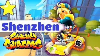 Subway Surfers #82 Alexandre на сёрфдоске Bass Blaster и Шэньчжэнь! На весь экран