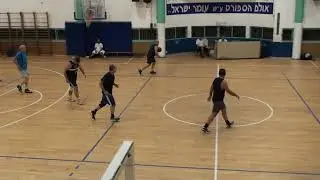 משחק שלישי (חלק 2) כחולים נגד שחורים  2024 /17/11 מתנס גנים ראשל