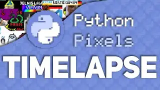 What happens when 414 developers share a small virtual canvas?