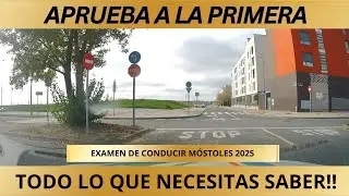 Cómo Aprobar el EXAMEN de CONDUCIR en MÓSTOLES 2025 a la Primera (Guía Completa)