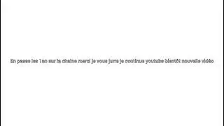 en faite les 1 an sur ma chaine youtube