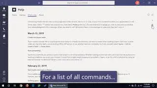 Discover What's New in Microsoft Teams