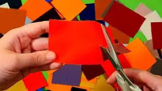 For a year I collected the remains of fabrics. See what I made of them. DIY