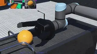 Universal Robot Sample in Webots (