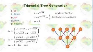 Building Trinomial Tree for Black Karasinski Model in Python
