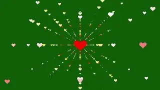 loveheart green screen effects FREE HD
