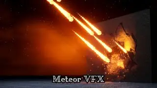 Unreal Engine Meteor VFX Marketplace - Realistic Meteor VFX