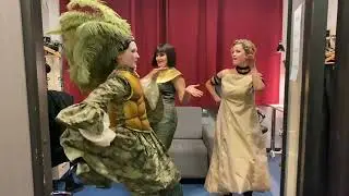 "Julius Caesar" lava taga: Julius Caesar ja Kleopatra etenduse eel