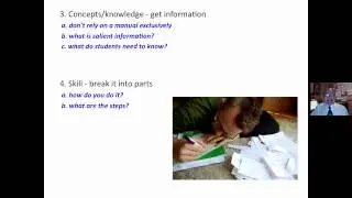 THE PROCESS OF PLANNING A LESSON