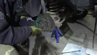 ВАЗ 21214 НИВА, ревизия задних тормозов.