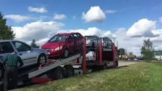 Отправка автомобилей в Украину.