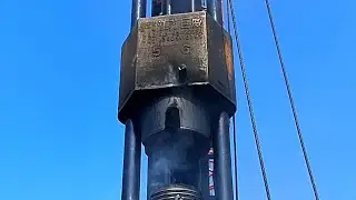 PILE DRIVER HAMER DIESEL‼️