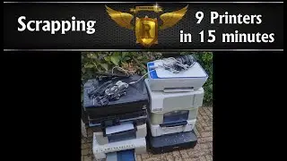 Fastest and best way to scrap out 9 printers in 15 minutes