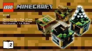 LEGO Minecraft  Micro World – The Village 21105 - Лего  Майнкрафт Микро Мир Деревня №2