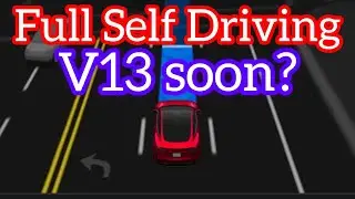 Tesla Full Self Driving V13 will release in November of 2024 #fullselfdriving #cybertruck #fsd