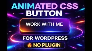 Animated CSS Button for WordPress 🔥 Multi-Color Hover Effect (No Plugin Needed)