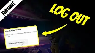 How to Log Out of Your Fortnite Account on PC