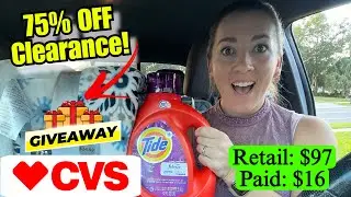 CVS Haul - 75% OFF Clearance Finds! |ENTER GIVEAWAY |  8/13-19/23