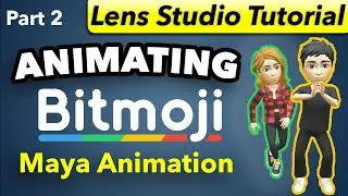 Animating Bitmoji: Maya Animation Workflow - Part 2