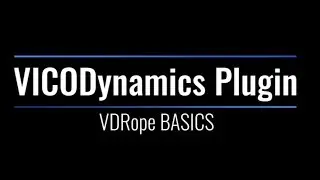 VICODynamics UE4 Tutorial: Basics of VDRope