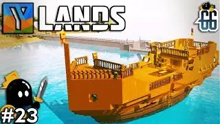 Ylands - SAILING THE LARGEST SHIP IN YLANDS! -  EP23