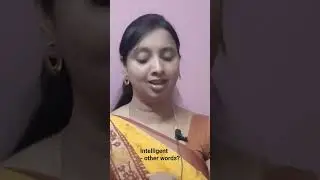 Intelligent- other words?