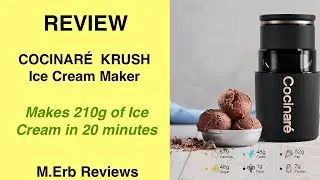 Review Cocinaré KRUSH ice cream maker