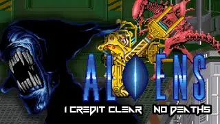 Aliens (Konami) - 1CC/NoDeaths Ellen Ripley