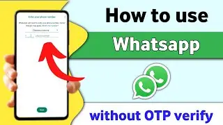 Whatsapp verification code problem 2024 | how to use whatsapp without OTP verification