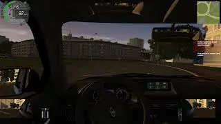 Катаюсь  на приоре в City Car Driving