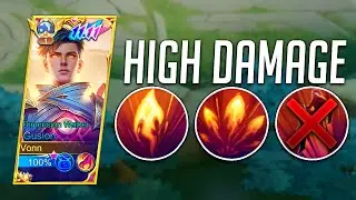 NO NEED ULTIMATE EASILY BURST (this gusion build is totally dangerous⚠️)