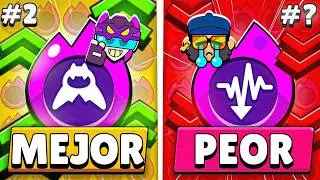 TOP 5 MEJORES y PEORES HIPERCARGAS 🔥🤩 en Brawl Stars