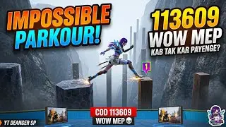 Sirf Legend hi ye Parkour Map khatam kar payenge! BGMI WOW Mode (Code: 113609)