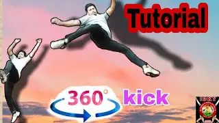360 kick tutorial malayalam (360°)|training 360 kick | IDKY Martial arts