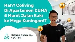 BELUM ADA KAN KOSTAN DI APARTEMEN? CUMA DI RUKITA BELLAGIO RESIDENCE! | #RUKITOUR