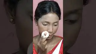 Durga Puja Makeup || Astomi Makeup #shorts #youtubeshorts #makeup