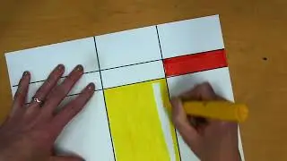 Creating a Mondrian for First Grade