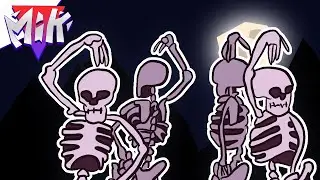 SPOOKY SCARY SKELETONS! | Remix