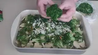 Постный стол.Быстрая запеканка без масла.
